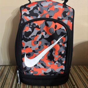 $3 SALE Nike Camouflage lunch box- Orange, Black, and Gray
